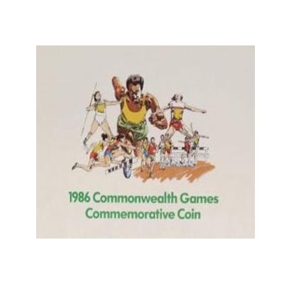 1986 £2 BU Coin Pack - Commonwealth Games - Dairy Crest